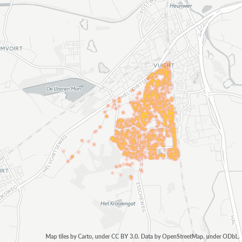 Dami ng Negosyo sa Postal Code 5262 - Vught, Provincie Noord-Brabant