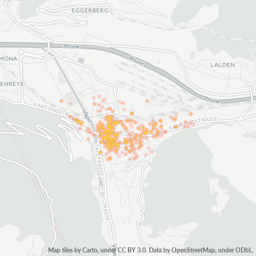 Dami ng Negosyo sa Postal Code 3930 - Visp, Canton du Valais
