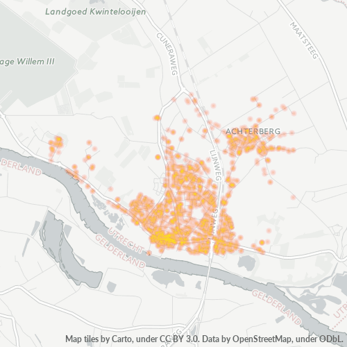 Dami ng Negosyo sa Postal Code 3911 - Rhenen, Provincie Utrecht
