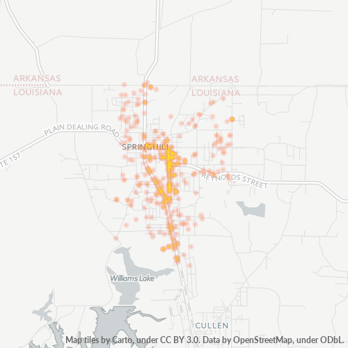 Mkusanyiko wa Biashara katika Posta 71075 - Springhill, Louisiana