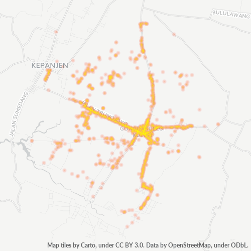 Dami ng Negosyo sa Postal Code 65174 - Malang, Silangang Java