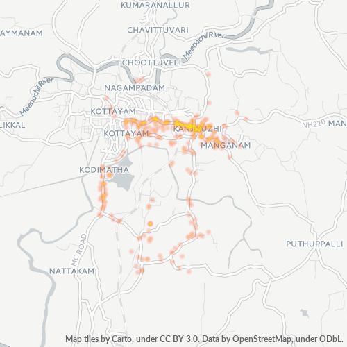 Dami ng Negosyo sa Postal Code 686004 - Kottayam, State of Kerala
