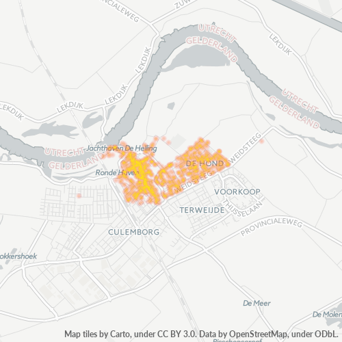 Dami ng Negosyo sa Postal Code 4101 - Culemborg, Provincie Gelderland