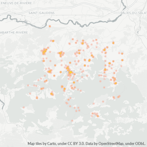 Dami ng Negosyo sa Postal Code 31160 - Estadens, Midi-Pyrénées