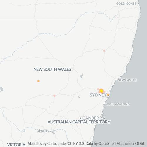 Bedriftskonsentrasjon i Postnummer 2753 - Richmond, New South Wales