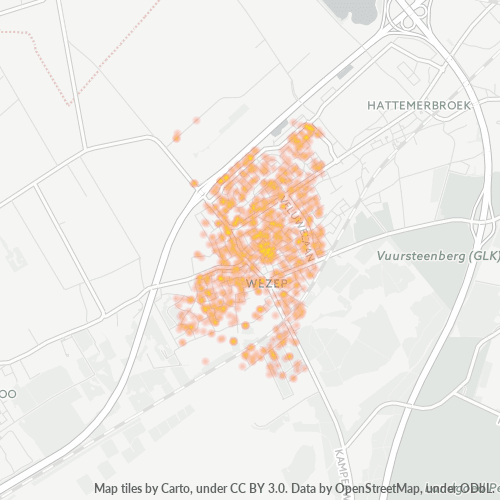 Dami ng Negosyo sa Postal Code 8091 - Wezep, Provincie Gelderland