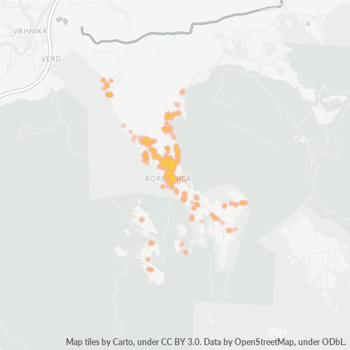 Dami ng Negosyo sa Postal Code 1353 - Eslobenya