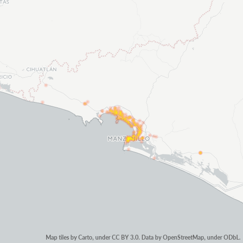 Dami ng Negosyo sa Postal Code 28200 - Manzanillo, Colima