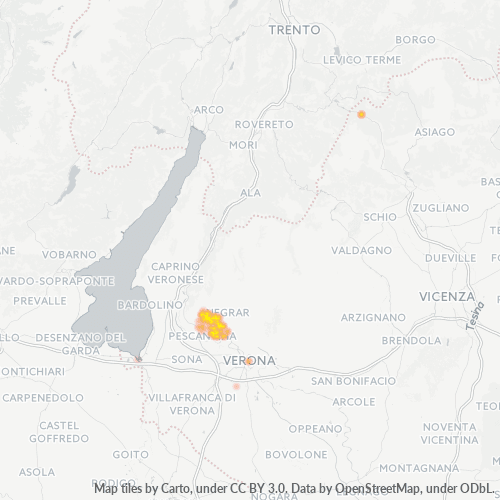 Dami ng Negosyo sa Postal Code 37029 - Corrubbio, Veneto