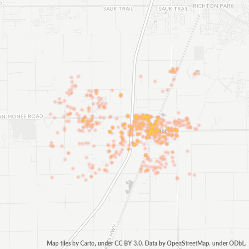 Mkusanyiko wa Biashara katika Posta 60449 - Illinois