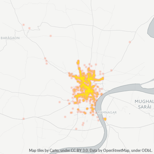 Dami ng Negosyo sa Postal Code 221002 - Varanasi, Uttar Pradesh