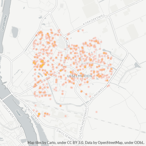 Dami ng Negosyo sa Postal Code 8271 - IJsselmuiden, Provincie Overijssel