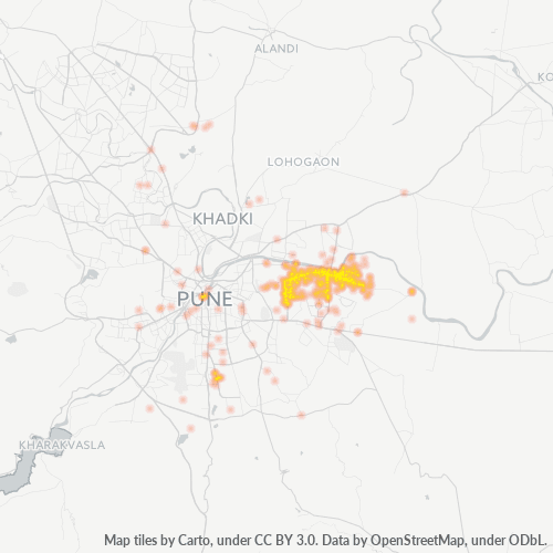 Dami ng Negosyo sa Postal Code 411036 - Pune, Maharashtra