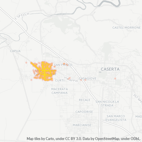 Dami ng Negosyo sa Postal Code 81055 - Italya