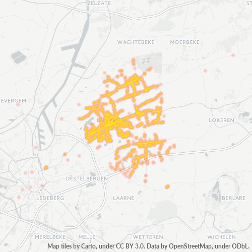 Bedrijfsconcentratie in Postcode 9080 - België
