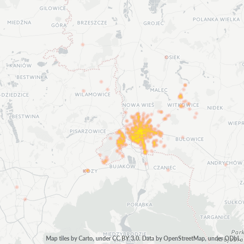Dami ng Negosyo sa Postal Code 32-650 - Witkowice, Województwo Małopolskie