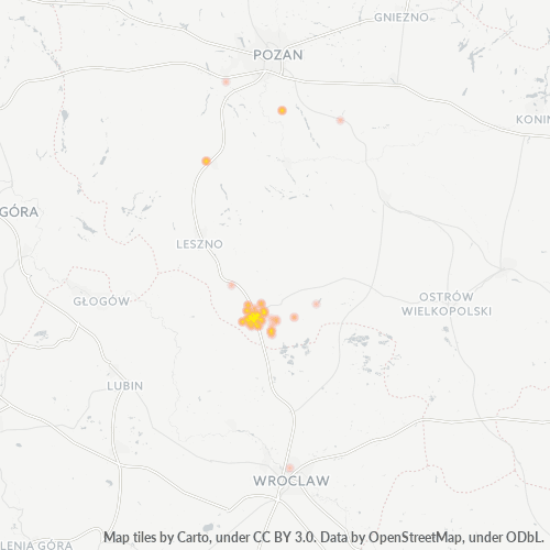 Dami ng Negosyo sa Postal Code 63-900 - Żylice, Województwo Wielkopolskie