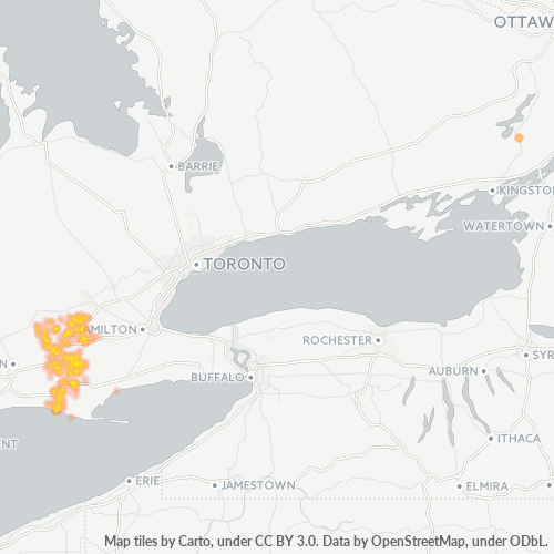 Dami ng Negosyo sa Postal Code N0J - Ontario