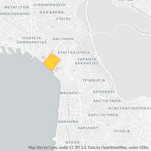 Dami ng Negosyo sa Postal Code 546 22 - Tesalonica, Central Macedonia