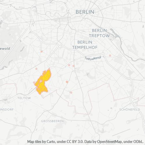 Konsentrasi Perniagaan di Poskod 12207 - Berlin