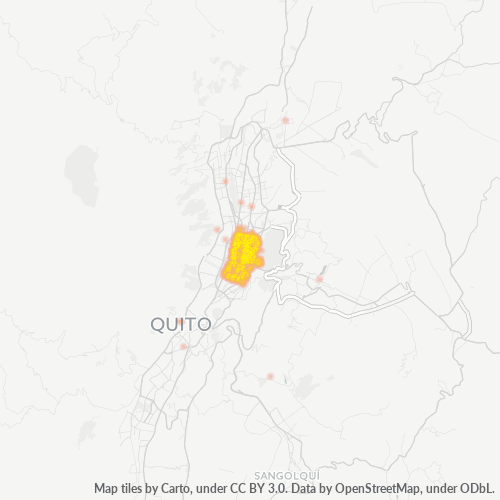 Dami ng Negosyo sa Postal Code 170135 - Quito, Provincia de Pichincha