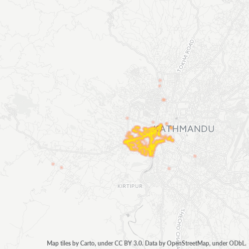 Dami ng Negosyo sa Postal Code 44614 - Katmandu, Madhyamanchal