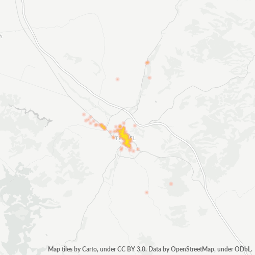 Dami ng Negosyo sa Postal Code 44003 - Teruel, Aragón