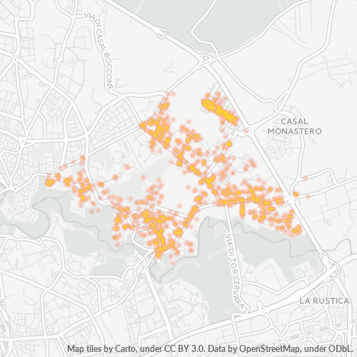 Dami ng Negosyo sa Postal Code 00156 - Roma, Lazio