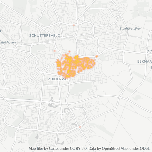 Dami ng Negosyo sa Postal Code 7512 - Enschede, Provincie Overijssel