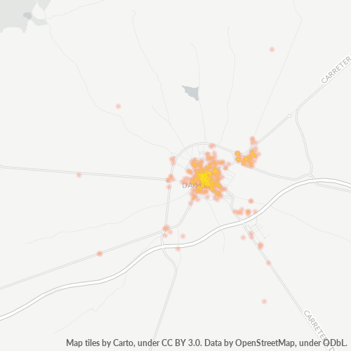 Dami ng Negosyo sa Postal Code 13250 - Daimiel, Castilla-La Mancha