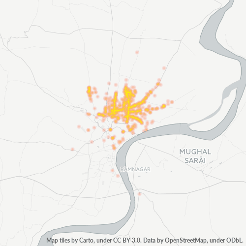 Dami ng Negosyo sa Postal Code 221007 - Varanasi, Uttar Pradesh