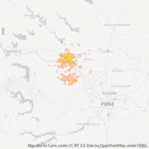 Dami ng Negosyo sa Postal Code 410506 - Pune, Maharashtra