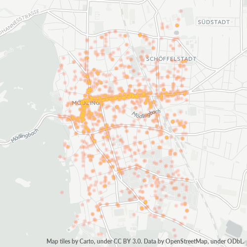 Dami ng Negosyo sa Postal Code 2340 - Maria Enzersdorf, Mababang Austria