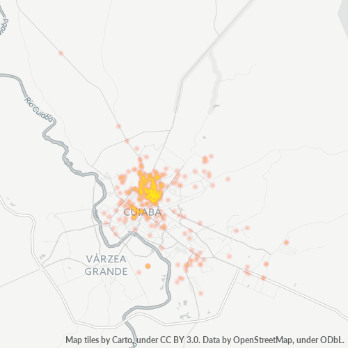 Dami ng Negosyo sa Postal Code 78048-000 - Cuiabá, Mato Grosso