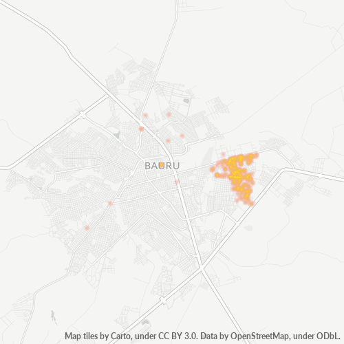 Dami ng Negosyo sa Postal Code 17031-000 - Bauru, São Paulo