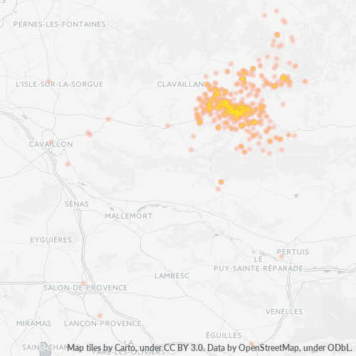 Dami ng Negosyo sa Postal Code 84400 - Saignon, Provence-Alpes-Côte d'Azur