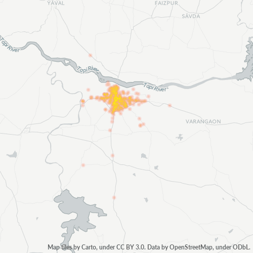 Dami ng Negosyo sa Postal Code 425201 - Bhusāval, Maharashtra