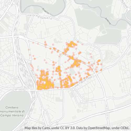 Dami ng Negosyo sa Postal Code 00157 - Roma, Lazio