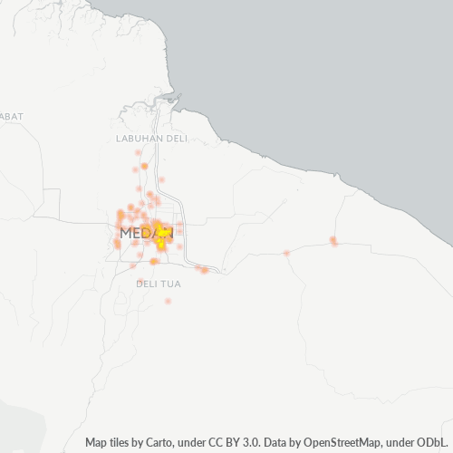 Dami ng Negosyo sa Postal Code 20214 - Medan, Sumatera Utara
