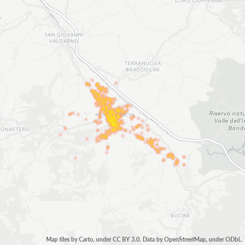 Dami ng Negosyo sa Postal Code 52025 - Italya