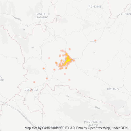 Dami ng Negosyo sa Postal Code 86170 - Isernia, Molise