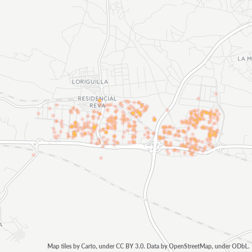 Verksamhetskoncentration i Postnummer 46394 - Valencia, Valencia (autonom region)