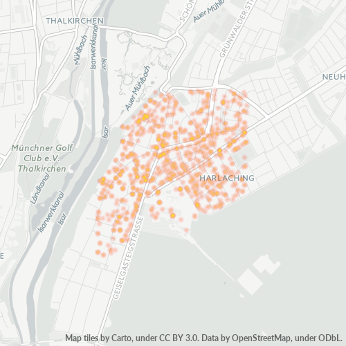 Business Concentration in Postal Code 81545 - Munich, Bavaria