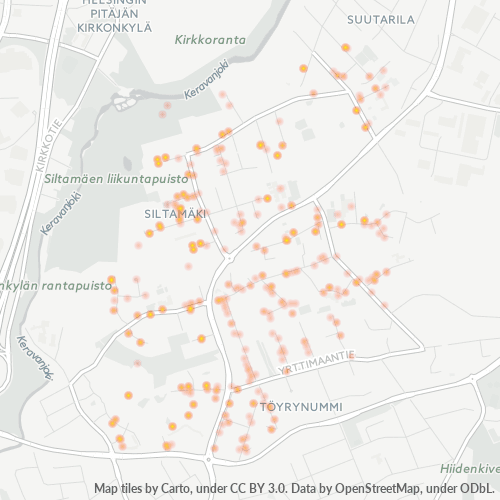 Dami ng Negosyo sa Postal Code 00740 - Vallila, Uusimaa