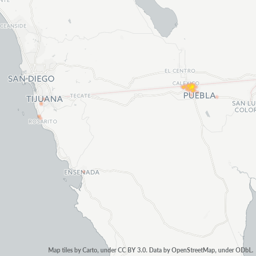 Dami ng Negosyo sa Postal Code 21250 - Mexicali, Baja California