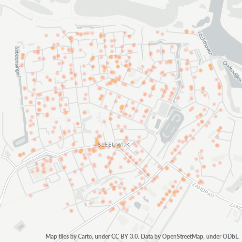 Dami ng Negosyo sa Postal Code 4254 - Sleeuwijk, Provincie Noord-Brabant