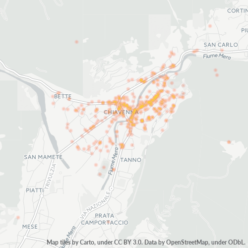 Dami ng Negosyo sa Postal Code 23022 - Italya