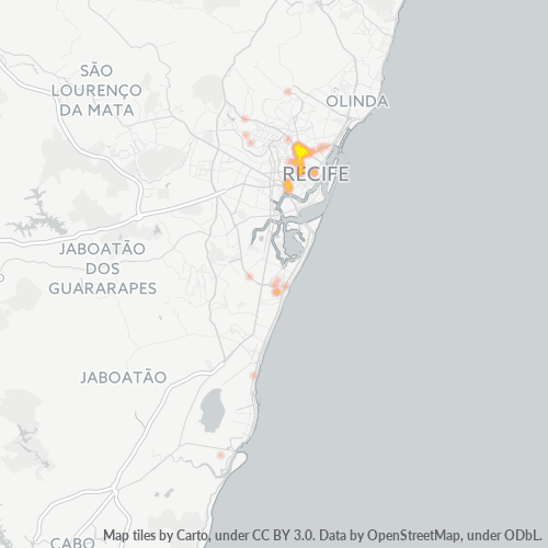 Dami ng Negosyo sa Postal Code 52021-000 - Recife, Pernambuco