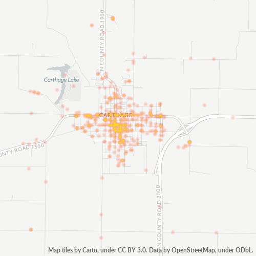 Mkusanyiko wa Biashara katika Posta 62321 - Illinois