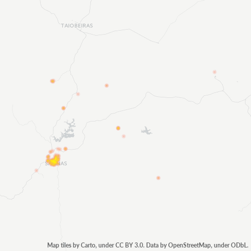 Dami ng Negosyo sa Postal Code 39560-000 - Salinas, Minas Gerais